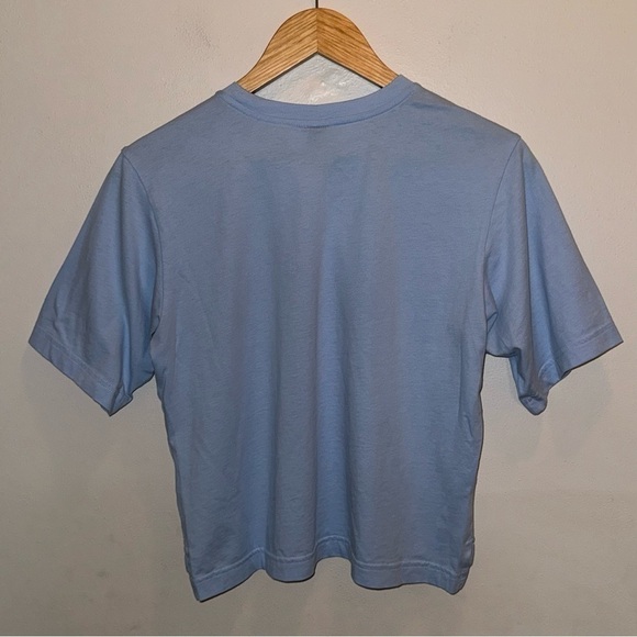 Adidas Must Haves Sky Blue Three Stripe T-shirt Women’s Size Extra Small - Picture 6 of 9